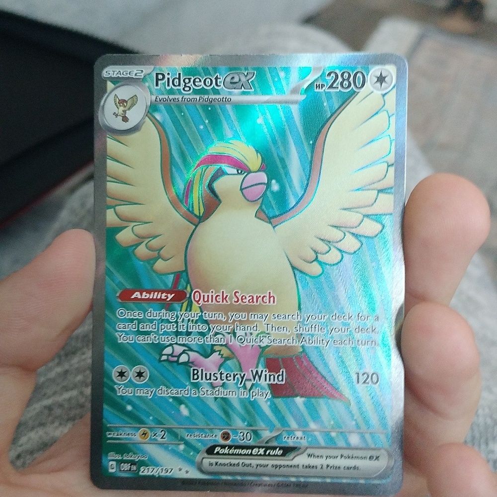Pidgeot ex full art